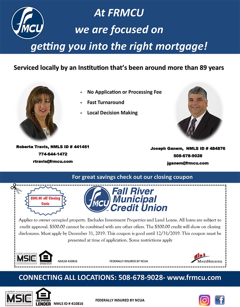 At FRMCU we are focused on getting you into the right mortgage At FRMCU we are focused on getting you into the right mortgage